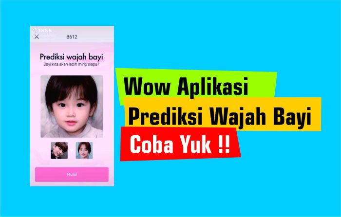 aplikasi prediksi wajah anak online