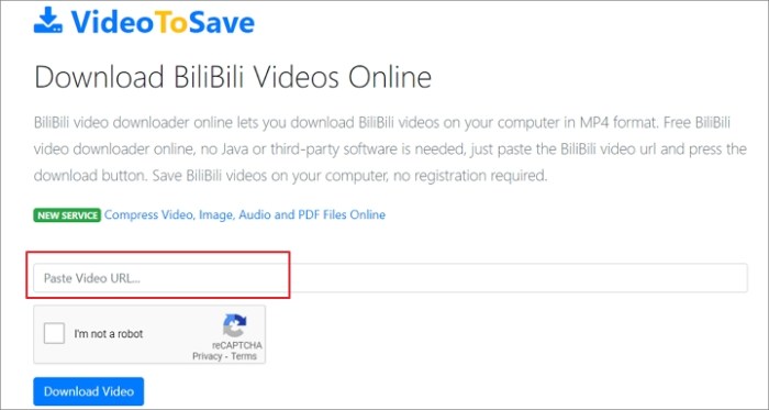 cara download video bilibili terbaru