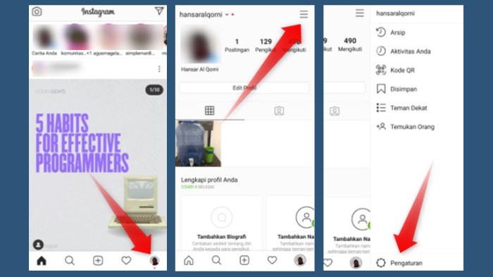 cara agar tidak terlihat online di instagram terbaru