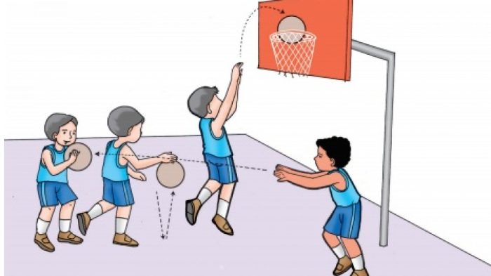 Mengumpan bola basket merupakan bentuk gerakan