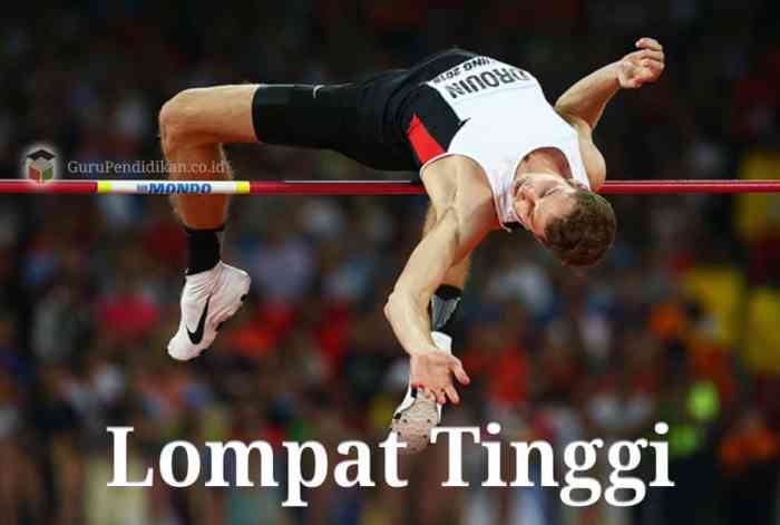 Lompat tinggi gaya guling sering disebut dengan istilah